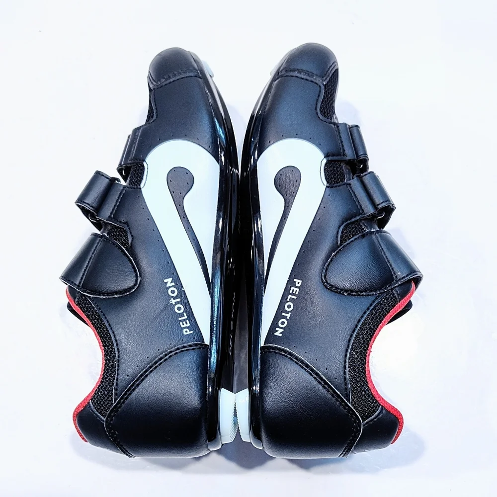 Peloton Cycling Shoes Womens US 7 EU 38 Black Spin Bike Indoor (No Cleats)